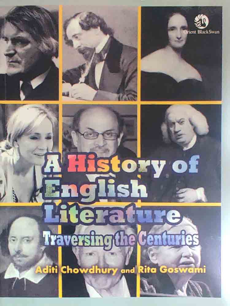 A HISTORY OF ENGLISH LITERATURE TRAVERSING THE CENTURIES - Geo Book